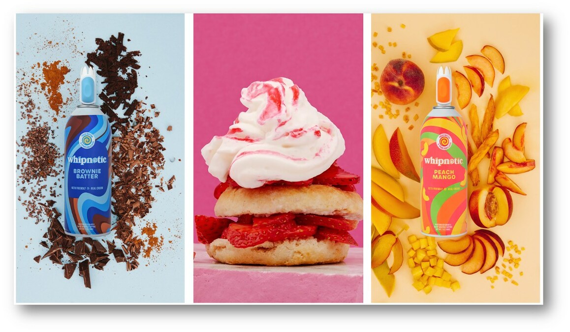 Whipnotic® Poised to Cream the Competition: Unveiling New Brownie Batter & Peach Mango Whipped Cream Flavors! - Vimarsana News