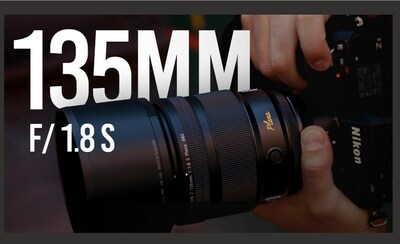 Nikon Announces NIKKOR Z 135mm F1.8 S Plena Lens; Hands On YouTube 