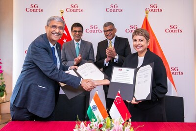 Singapore and India Solidify Bilateral Ties in Judicial Cooperation