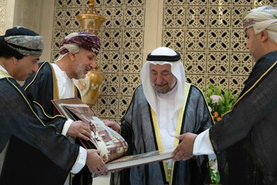 Sharjah Ruler visits Royal Opera House Muscat