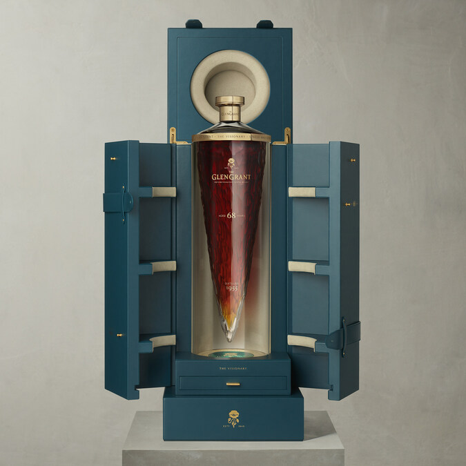 THE GLEN GRANT SINGLE MALT SCOTCH WHISKY INTRODUCES THE VISIONARY; THE OLDEST SINGLE MALT IN THE DISTILLERS ONE OF ONE AUCTION - Vimarsana News
