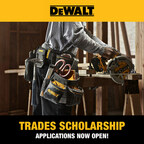 Now Open: DEWALT Trades Scholarship Application