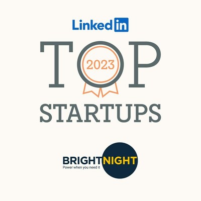 BrightNight was named a Top Startup in the report published by the LinkedIn Corporation today.