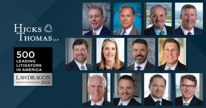 12 Hicks Thomas Partners Named to Lawdragon 500 Leading Litigators in America