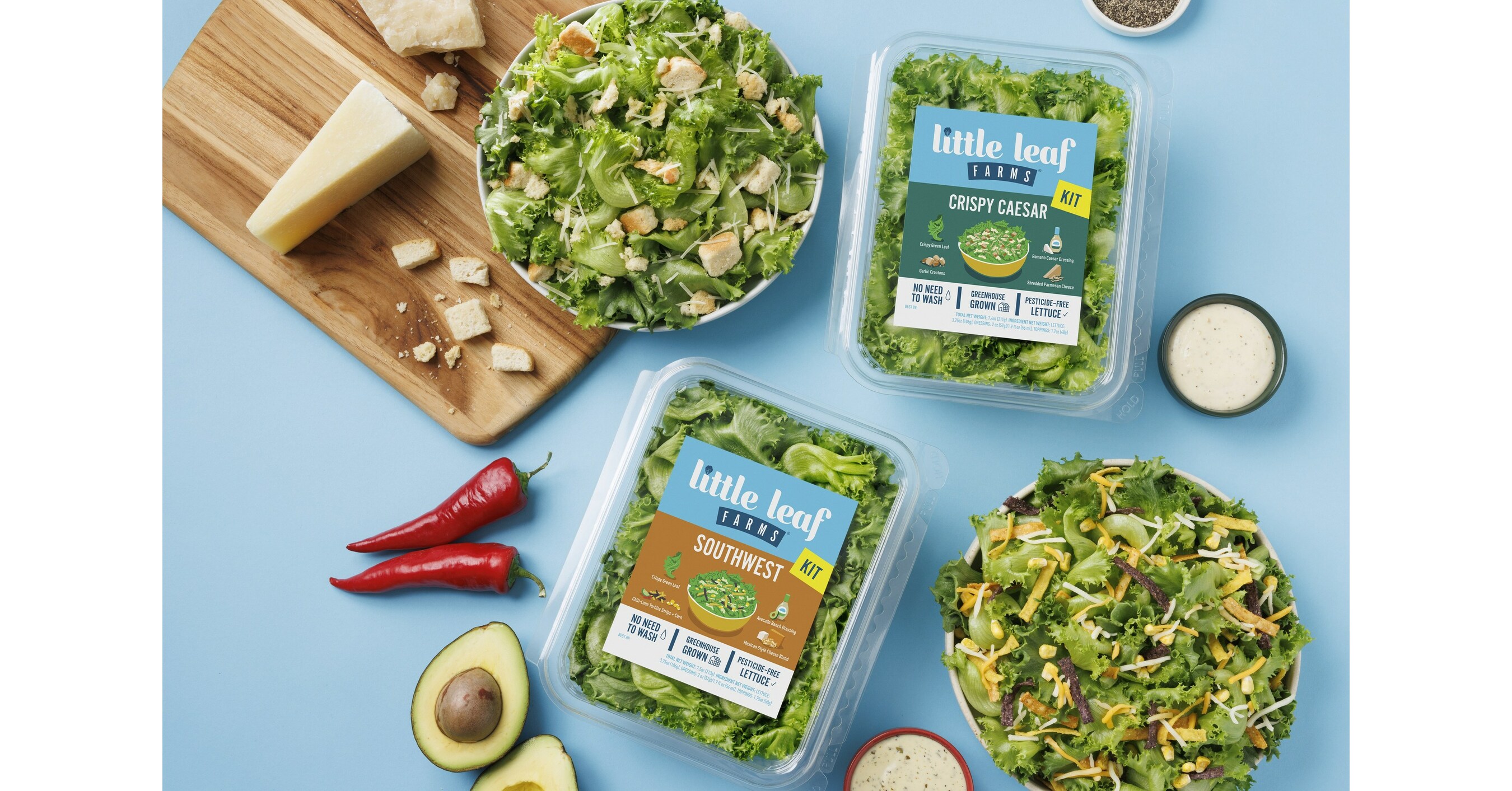 Little Leaf Farms Expands into New Product Category with Introduction of  Salad Kits