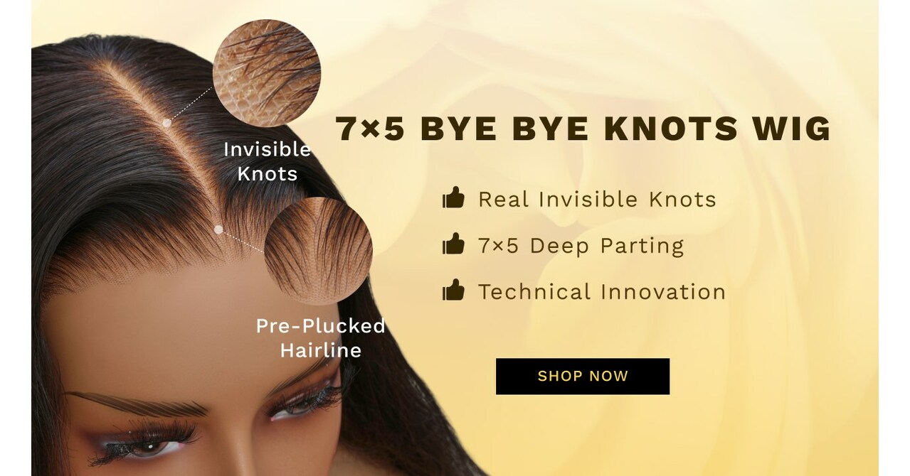 Sunber 7x5 Bye Bye Knots Lace Wigs Have Arrived
