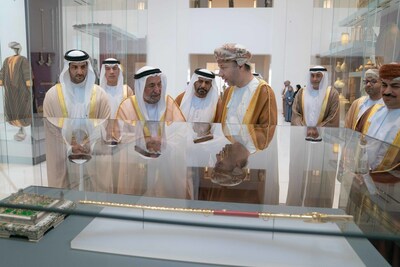 Sharjah Ruler visits National Museum of Oman