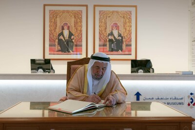 Sharjah Ruler visits National Museum of Oman