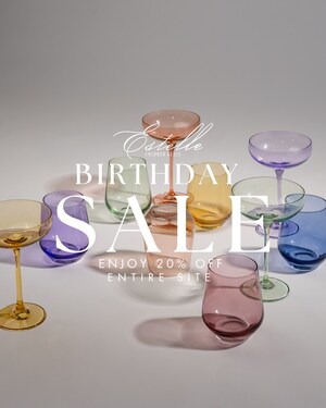 Estelle Colored Glass Celebrates 4 Years With Annual Sale And A Month Long Of Giveaways Estelle Colored Glass Celebrates 4 Years With Annual Sale And A Month Long Of Giveaways