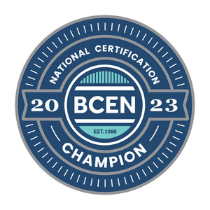 2023 National Certification Champion Award Winners Announced by BCEN