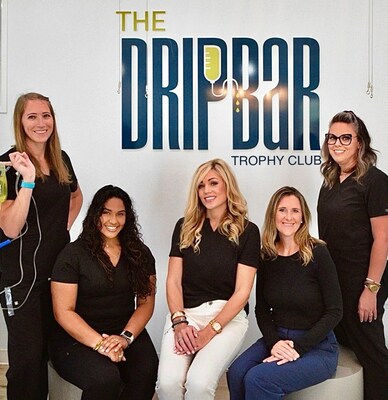 Jamie Deevers and her team at The DRIPBaR Trophy Club