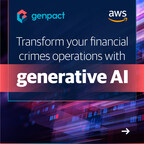 Genpact Integrates riskCanvas with Amazon Bedrock to Transform Financial Crime Management with Advanced Generative AI Capabilities