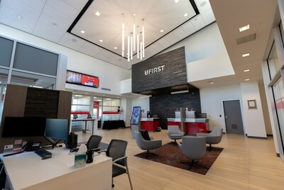 Interior of UFirst's Crossroads Saratoga Springs Branch.