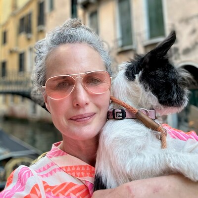 Andie MacDowell (renowned actress, Loreal spokesperson, and avid animal lover) enjoys time with her family, horses, many pets including rescue dog Ava, and is a supporter of many charitable causes.

Regarding her love of animals, MacDowell stated, 