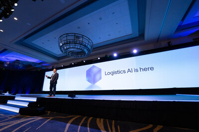 Lior Ron unveils the company's next generation product roadmap during Uber Freight's annual customer conference