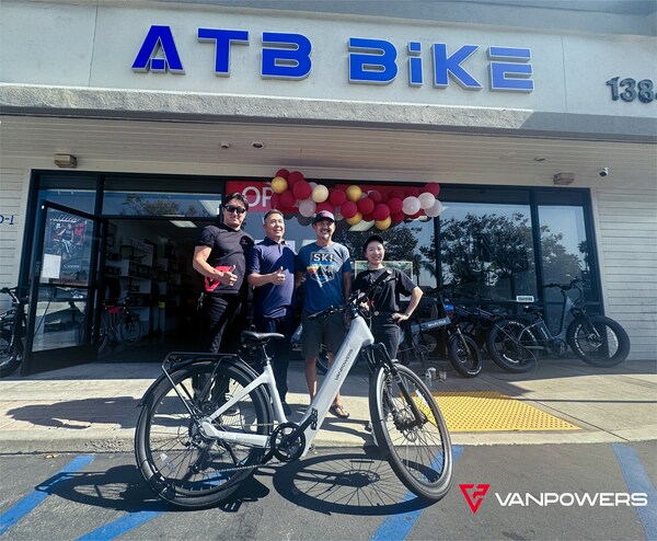 Vanpowers Celebrates Grand Opening of New Offline Partner ATB Bike