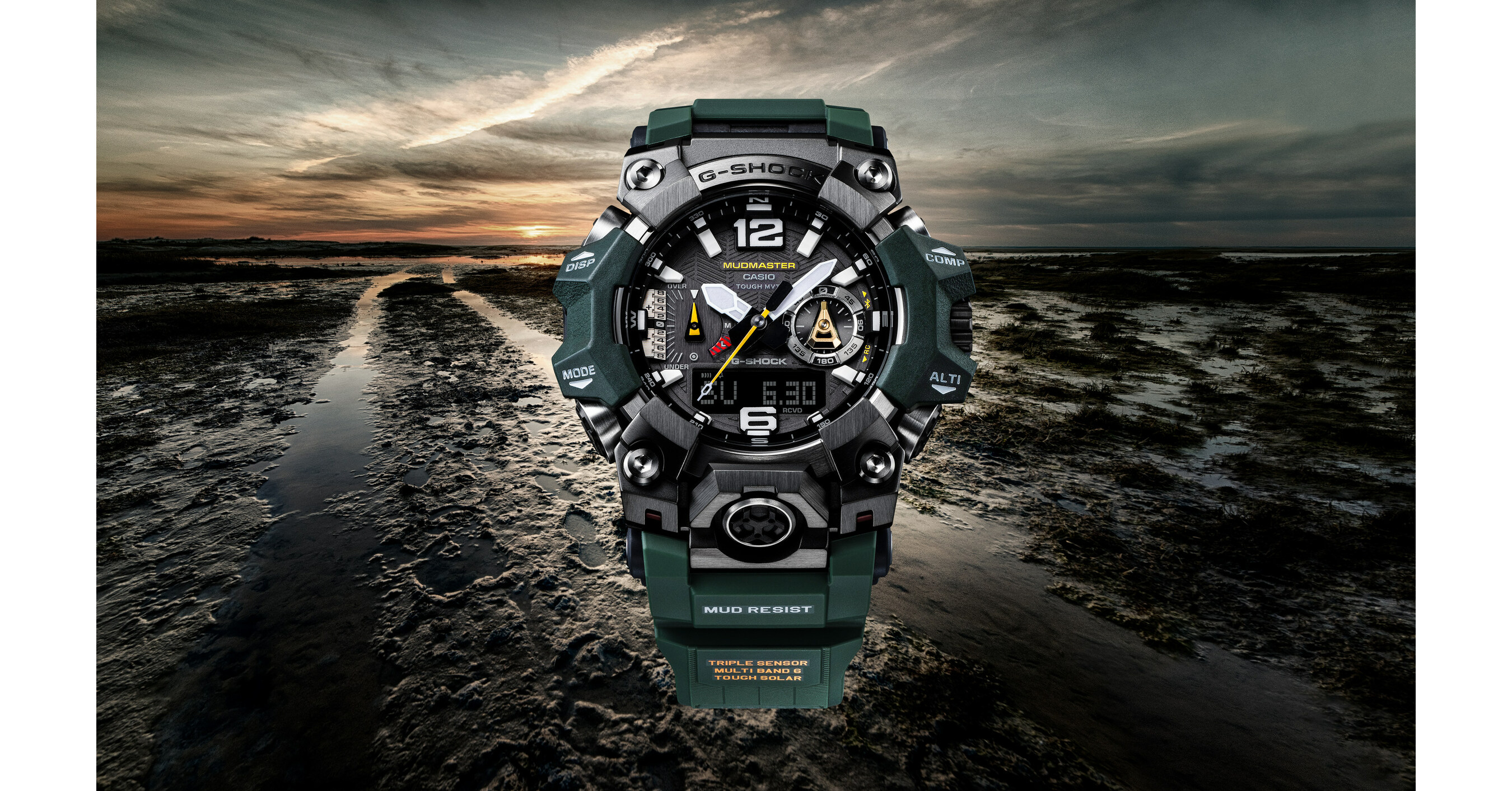 Casio announced first G-SHOCK MUDMASTER built with forged carbon - TGH  Technology and Business Portal/Blog