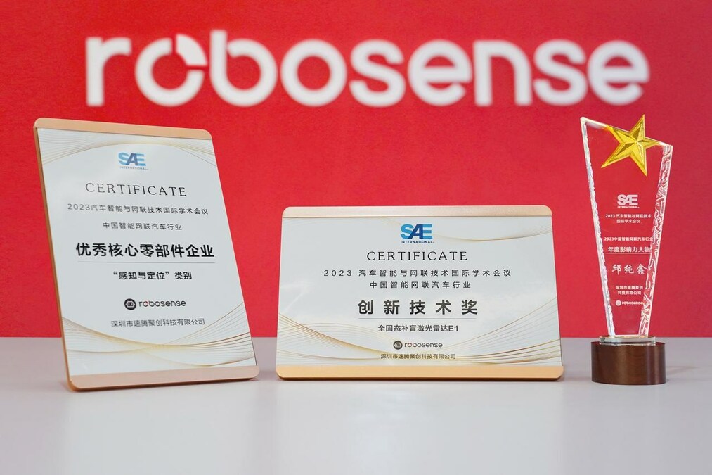 RoboSense Secures Three Prestigious Awards from SAE - Vimarsana News