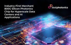 DustPhotonics Announces Industry-First Merchant 800G Silicon Photonics Chip for Hyperscale Data Centers and AI Applications