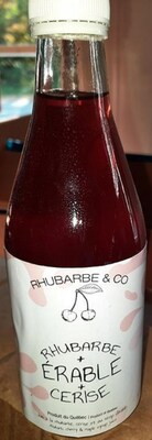 Rhubarbe+rable+cerise (Groupe CNW/Ministre de l'Agriculture, des Pcheries et de l'Alimentation)