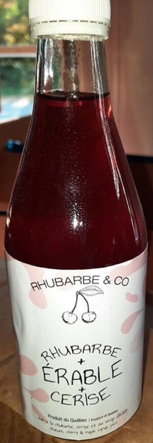 Présence non déclarée de sulfites dans divers jus de marque Rhubarbe &amp; Co préparés et vendus par l'entreprise Cabane à sucre chez Oswald