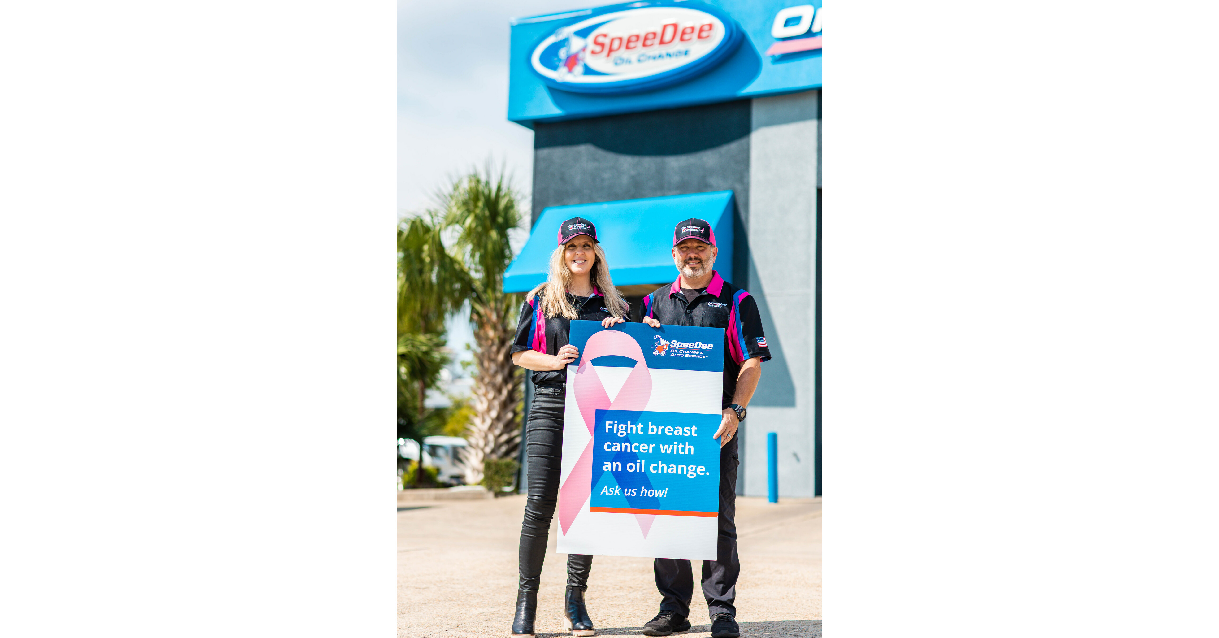 SpeeDee Oil Change & Auto Service® Supports Breast Cancer Awareness