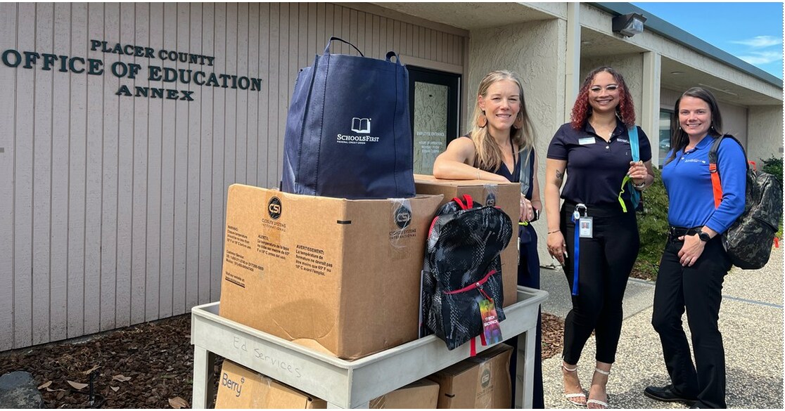 SchoolsFirst Federal Credit Union Donates 2,500 Filled Backpacks to 11 County Offices of Education Throughout California