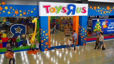 Rendering of Toys"R"Us flagship concept.