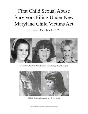 First Sexual Abuse Lawsuits Detailed Today Under Maryland's New Child Victims Act - Vimarsana News