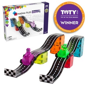 MAGNA-TILES® Downhill Duo Set Wins Preschool Toy of the Year at 2023 Toy of the Year Awards