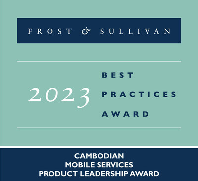 2023 Cambodian Mobile Services Product Leadership Award