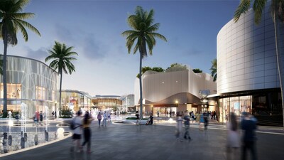 Architect’s Impression- DFS Yalong Bay Luxury Boulevard Entrance