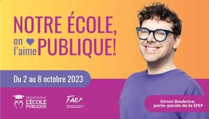 Lancement de la 14e Semaine pour l'école publique - À livres ouverts!