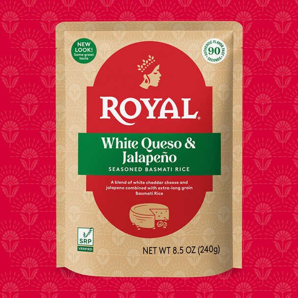Royal® Launches New Ready-to-Heat White Queso & Jalapeño Seasoned Basmati Rice - Vimarsana News