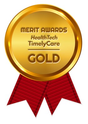 Merit Awards Gold for TimelyCare in the HealthTech category