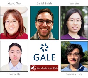 Gale and AAS Award Fellowships to Five Scholars to Support Asian Studies