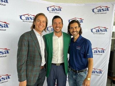 Casa Auto Group owners (shown left to right): CEO, Ronnie Lowenfield, President, Justin Lowenfield, and General Council, Luke Lowenfield.