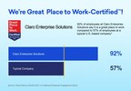Claro Enterprise Solutions Earns Great Place to Work Certification™