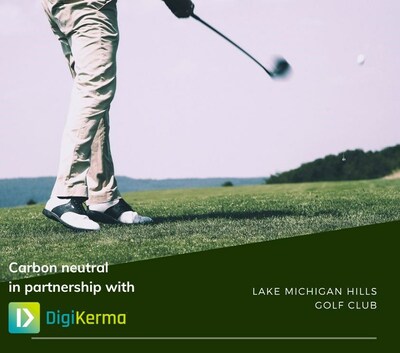 Le Lake Michigan Hills s'associe  DigiKerma pour devenir le premier club de golf carboneutre aux tats-Unis (PRNewsfoto/DigiKerma)