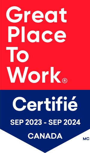L'ACIC est officiellement certifiée Great Place to Work® pour la troisième année consécutive!