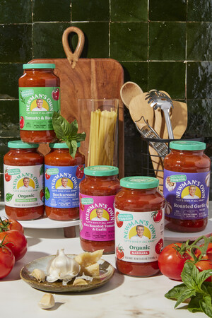 NEWMAN'S OWN®, INC. DEBUTS NEW AND IMPROVED PASTA SAUCE RECIPES