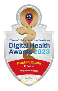 PeriGen Recognized as Top Contender in Women’s Health – A Finalist for the Best in Class Women’s Health Category in the Digital Health Awards