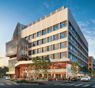 325 Binney Street on the Alexandria Center® at One Kendall Square mega campus in Cambridge, MA. Courtesy of Alexandria Real Estate Equities, Inc.
