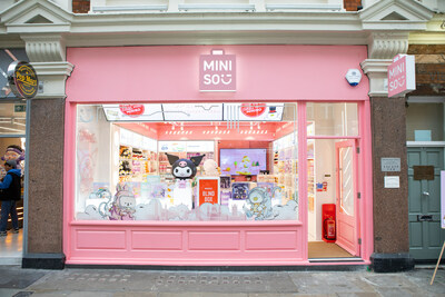 The grand opening of MINISO’s first UK “Blind Box” store