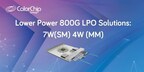 ColorChip Group Showcases a Full Suite of 800G Solutions Based on DSP and Linear Drive with Reduced Power Consumption (LPO)