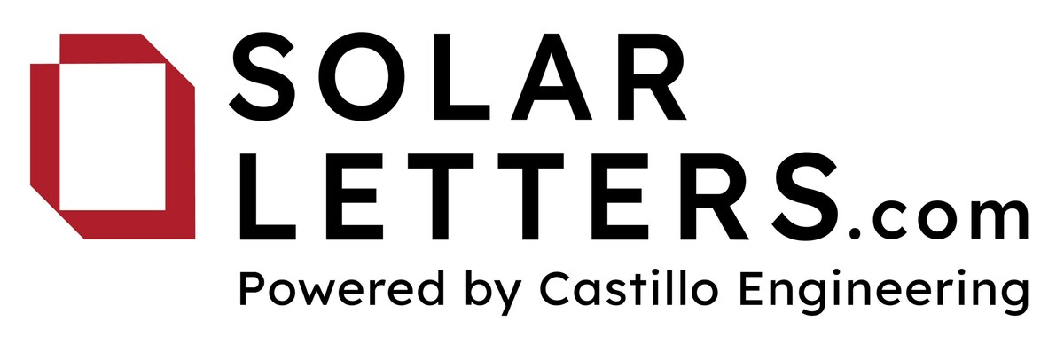 Castillo Engineering Launches SolarLetters.com, the First Company to Fully Automate Solar Letters in All 50 U.S. States - Vimarsana News