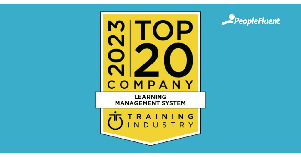 PeopleFluent Named One of Training Industry's Top 20 LMS Providers for 12th Consecutive Year - PR We