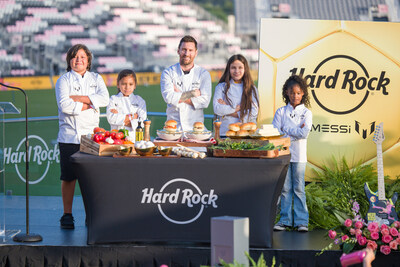 Hard Rock International y el embajador global de la marca, Leo Messi, anuncian su primer menú Messi para niños, 