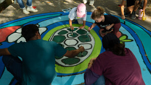 Co-created Mural Builds Community Connections to Rowntree Mills Park