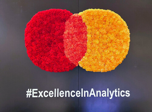 Business logos created with flowers by florist educator and designer, Althea Wiles.